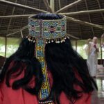 Shipibo Maestra Lucinda Mahua at Caya Shobo Ayahuasca retreat Healing centre in Peru, Iquitos